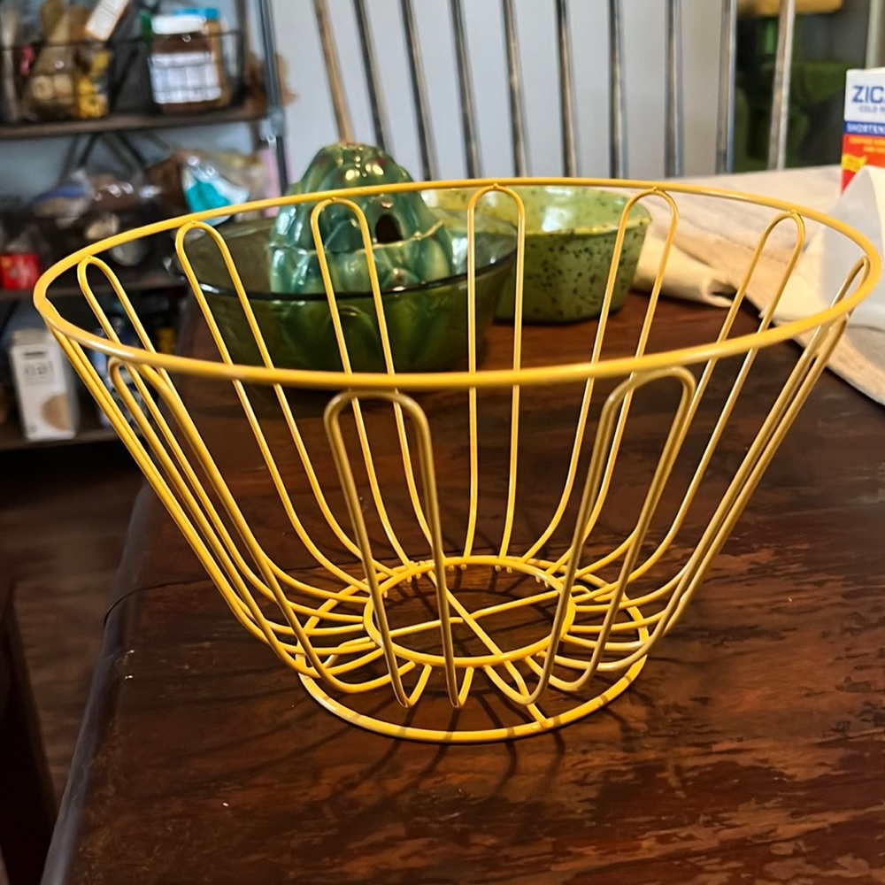 Yellow Fruit basket
